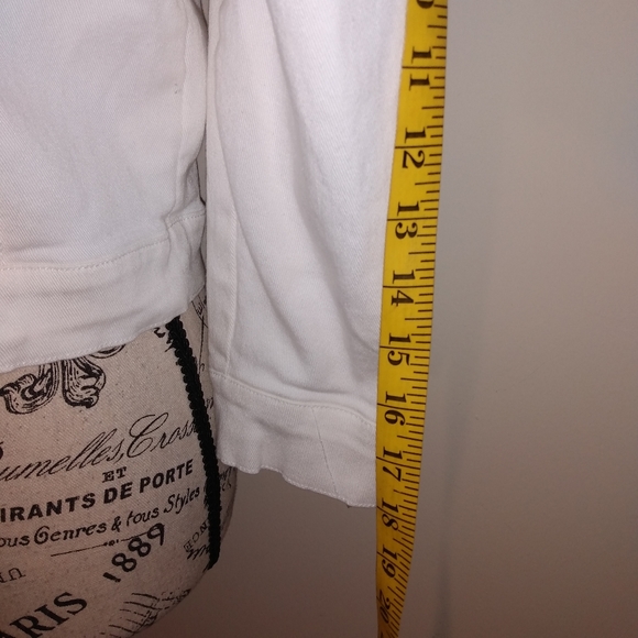 🛍️ Ashley Vintage Charm Designer Stretch Denim Jacket 🧥 (M) - Picture 5 of 10